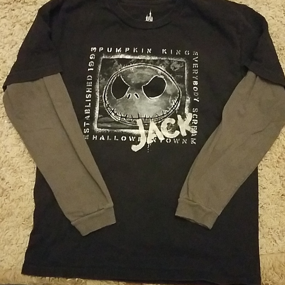 Long sleeve Disney Nightmare beforeChristmas Shirt